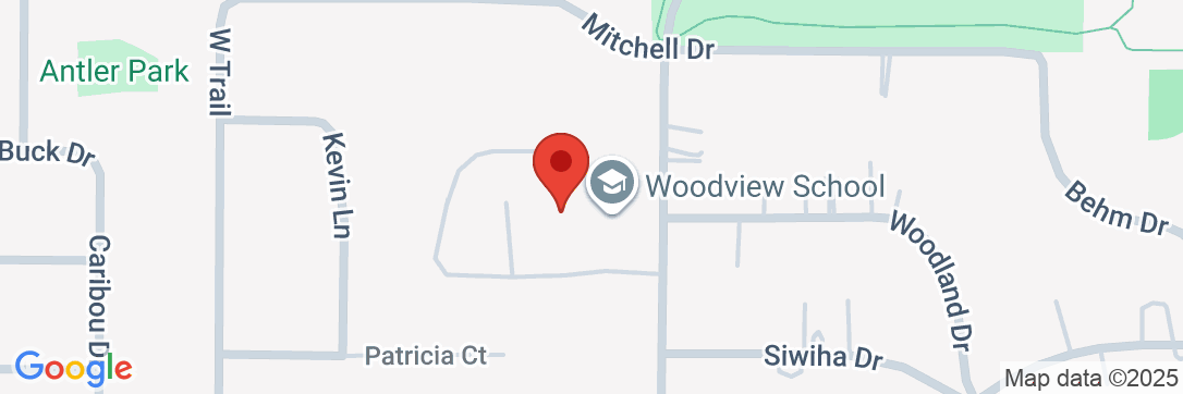 Map of Woodview School, 340 Alleghany Road, Grayslake, IL 60030